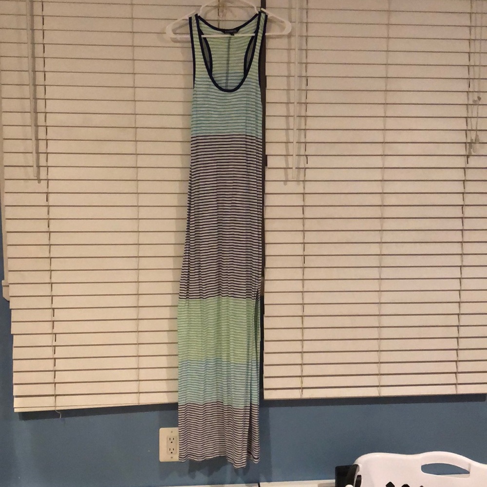 Stripped express maxi dress